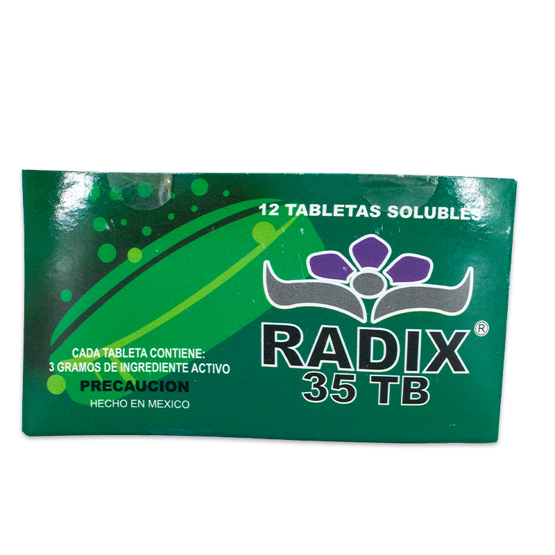 RADIX 35TB 8.6 GRAMOS BLIST (2TAB)
