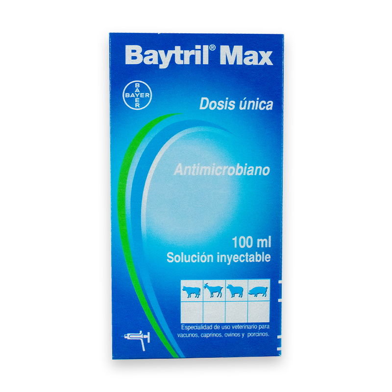BV. BAYTRIL MAX  INY   100 ML