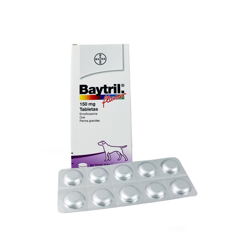 BV. BAYTRIL  150 MG    TABLETA