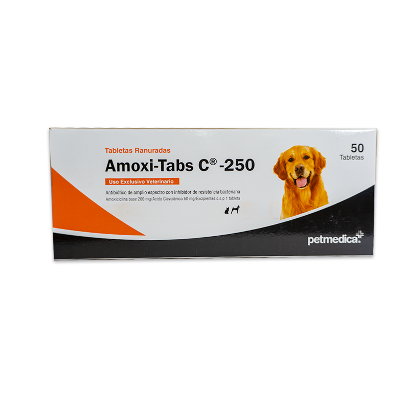 AMOXI-TABS 250 MG 50 TAB -MONT.