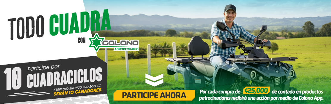 Todo Cuadra con Colono Agropecuario