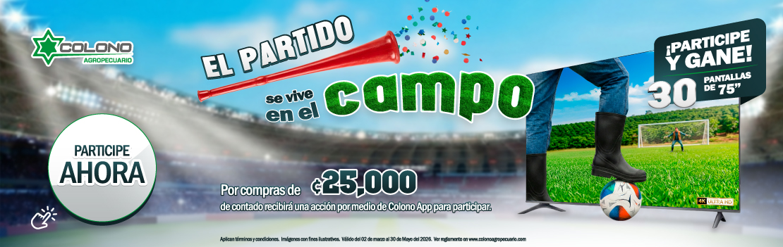 El partido se vive en el campo